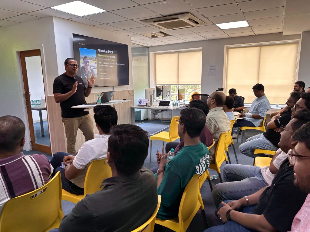 Shekhar Patil presenting running untrusted agent code at scale at Episode 4